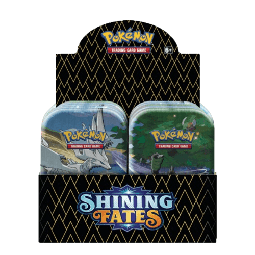 shining fates mini tin
