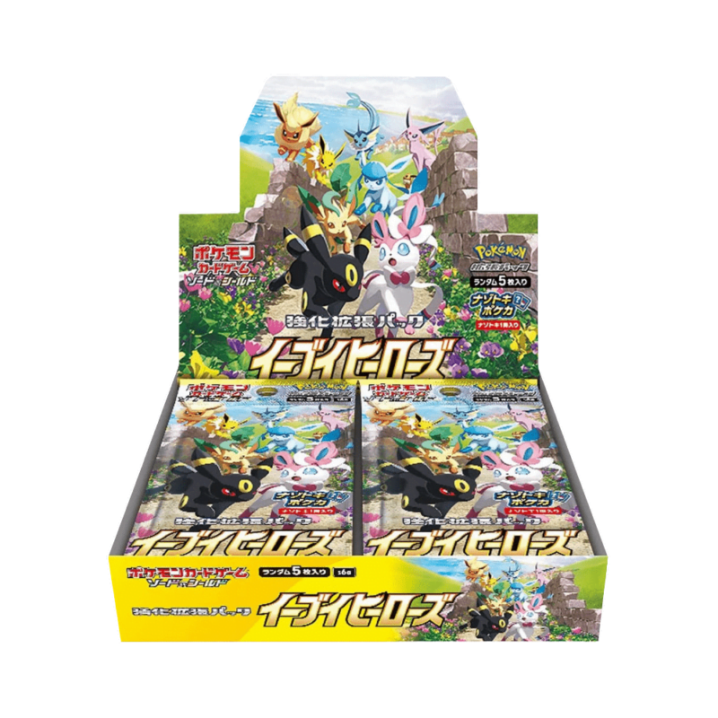 Eevee Heroes Booster Box Jp