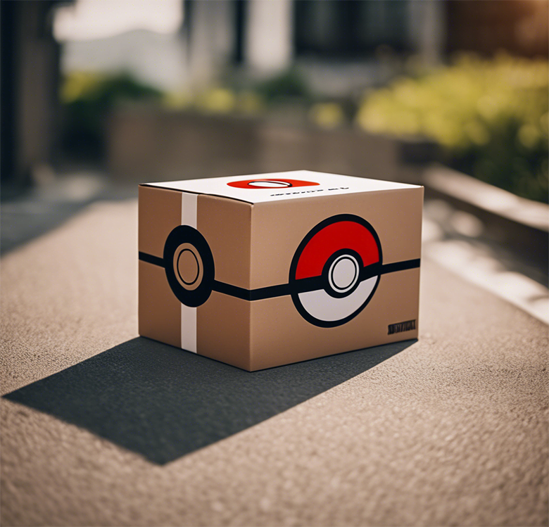 Pokeball Shipping Box